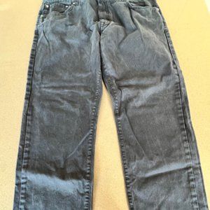 OOBE Brand Navy Blue 5-Pocket Pants Straight Cut Size 38/30